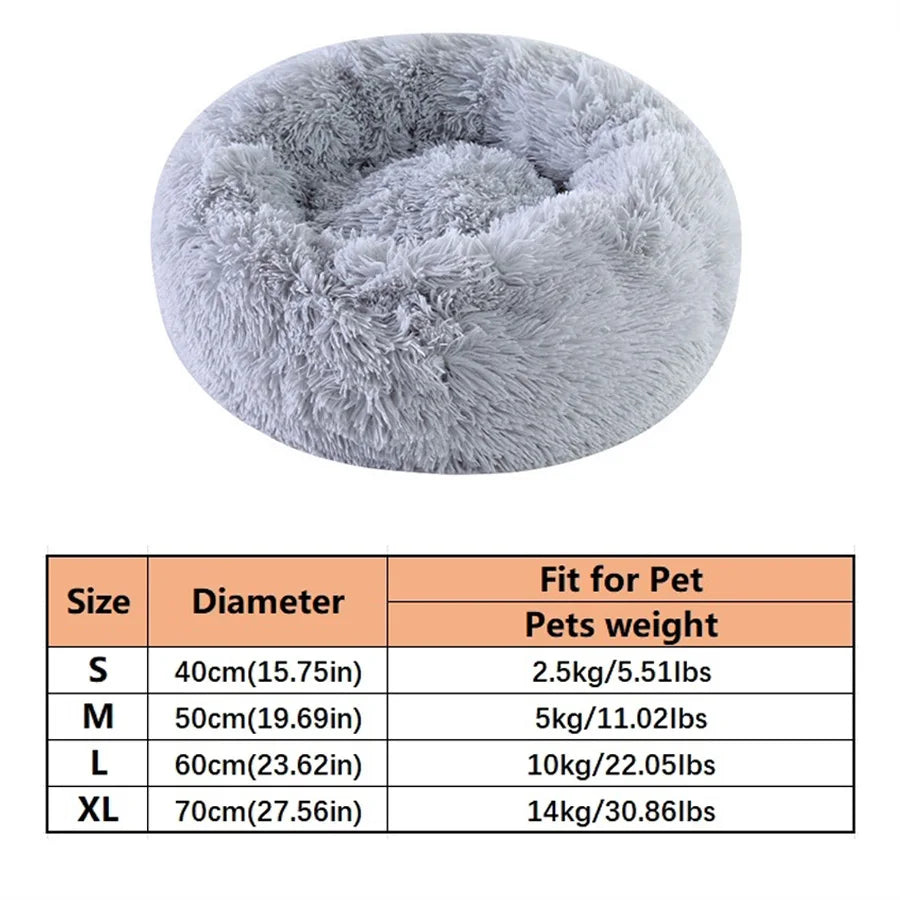 CozyCloud Calming Donut Bed