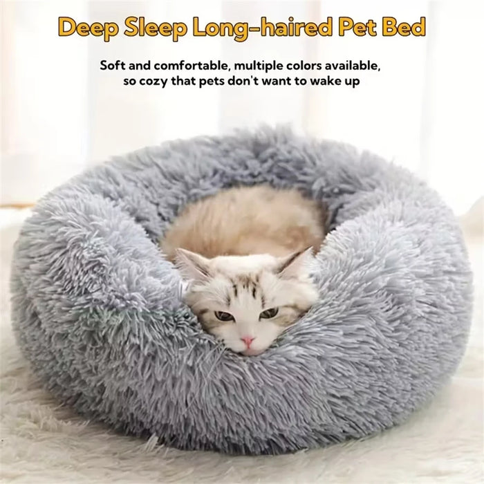 CozyCloud Calming Donut Bed