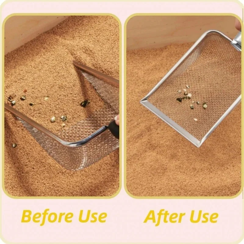 SiftEasy Stainless Steel Litter Scoop