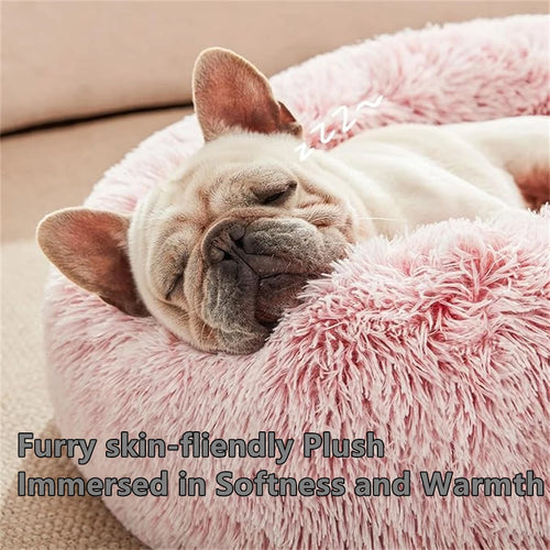 CozyCloud Calming Donut Bed