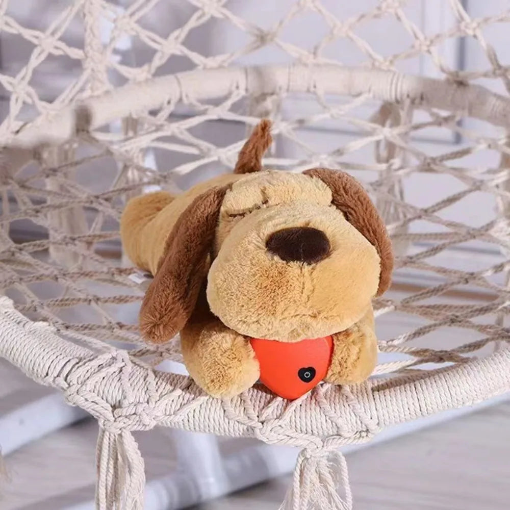 Heartbeat calming plush for puppies